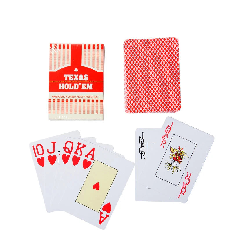Plastic playing cards