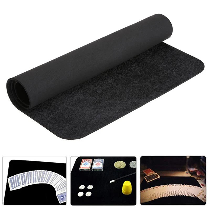Large Card Mat Professional Card Mat Magicians Matt Pad Mat Card Tricks Magia Props Gimmick Magician Accessories