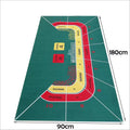 Texas Hold'em and Baccarat Mat 180x90cm Poker Card Game Table Cloth Casino Mat desktop Beautifully printed Home Gaming Desk Pad