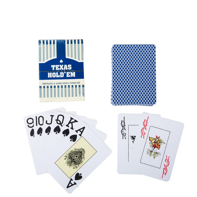 Plastic playing cards
