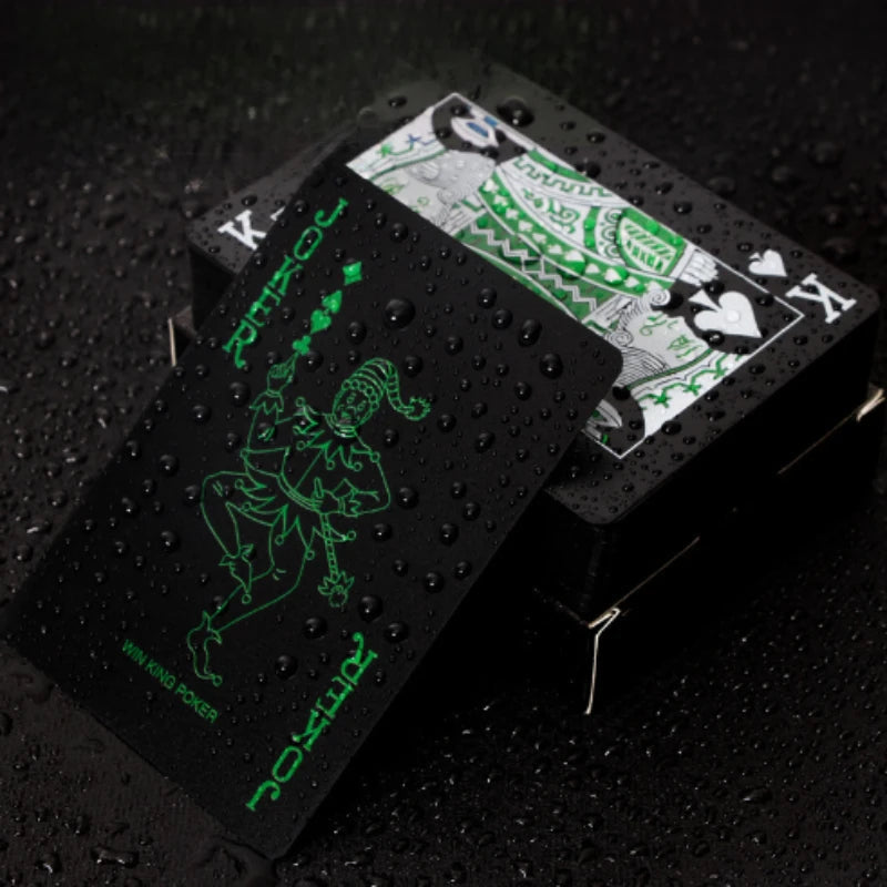 1pc Playing cards Wear resistant and durable PVC Waterproof Home gatherings Leisure games Card Entertainment Desktop games