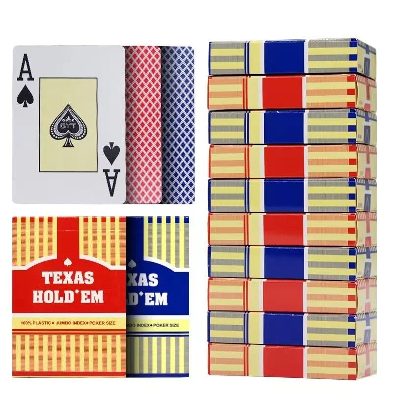 Plastic playing cards