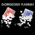 Gorgeous Vanish Magic Tricks Playing Card Vanishes to Snowflakes Appearing Card Change Magia Close Up Street Illusions Gimmicks