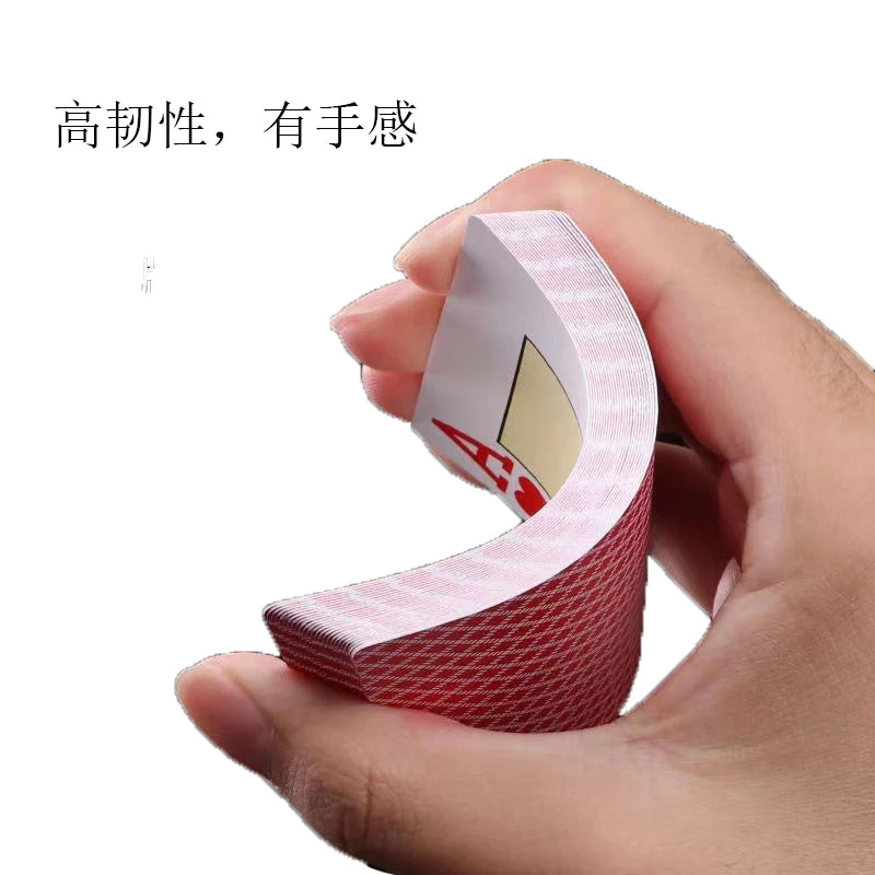 Plastic playing cards