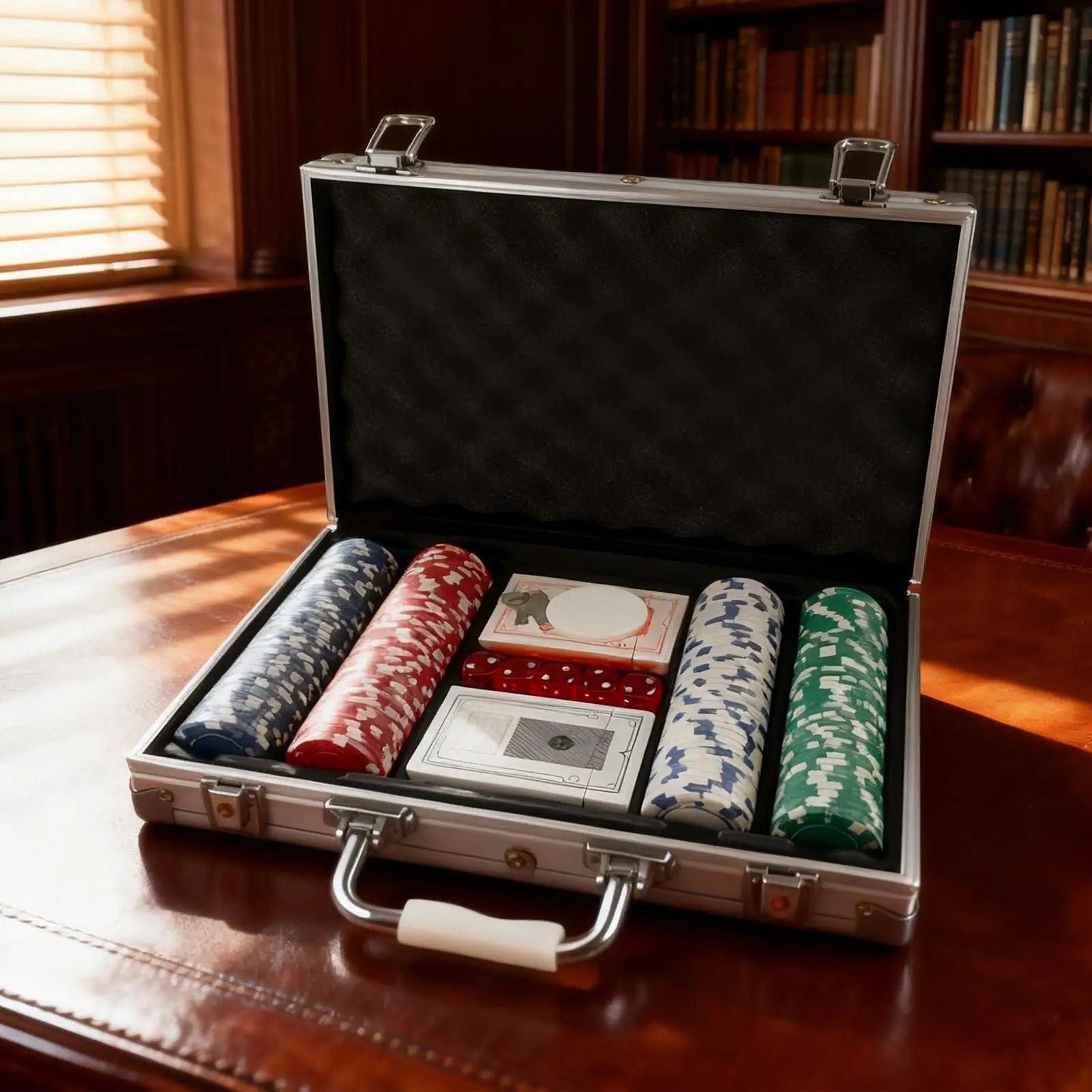 200Pcs Poker Chips Poker Chip Set Professional Texas Casino European Poker Chips Set Playing Cards Game Accessories